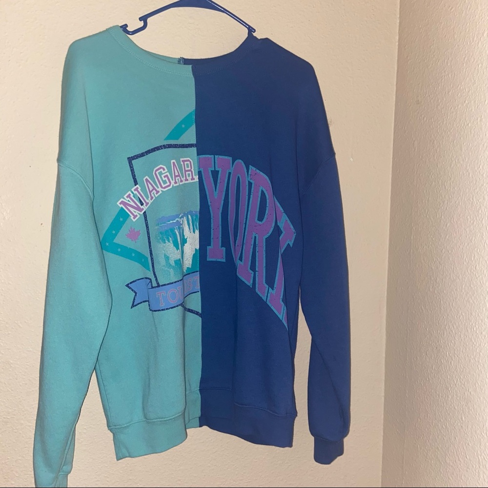 Color Block Sweatshirt!
